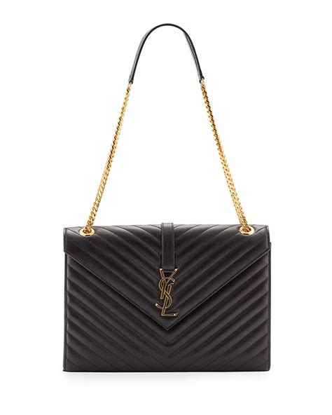 large flap ysl shoulder bag.